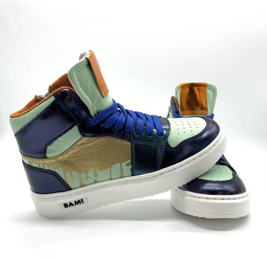 Bam sneakers voor kinderen hoog 33 Kinderen Blauw