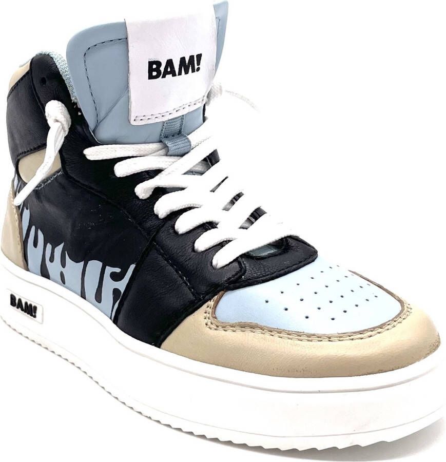 Bam Mini sneakers voor kinderen hoog 21 Kinderen Zwart