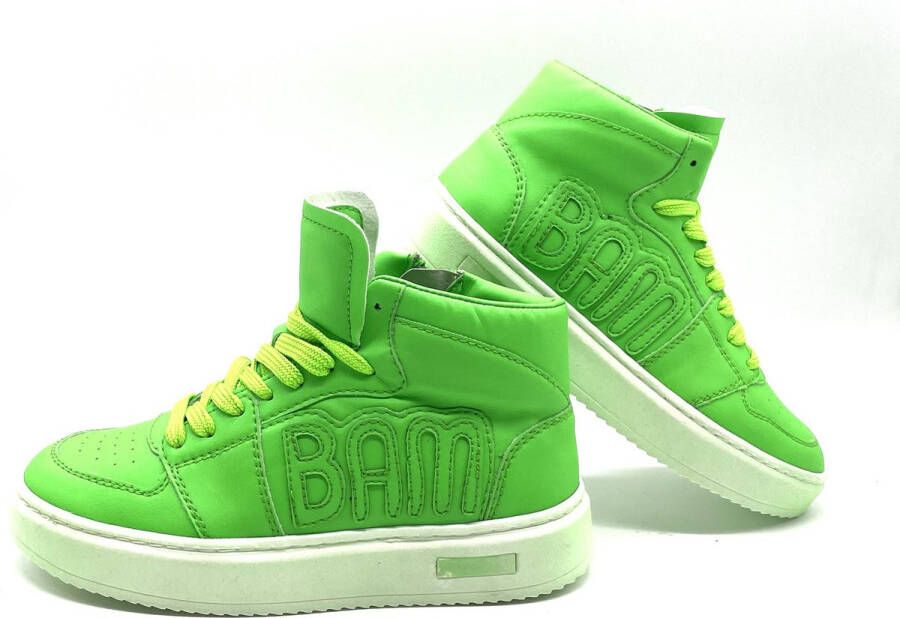 Bam Sneaker mid 27 Kinderen Groen