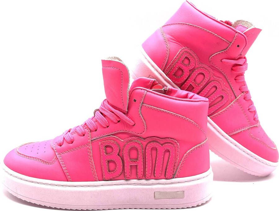 Bam Sneaker mid 31 Kinderen Roze