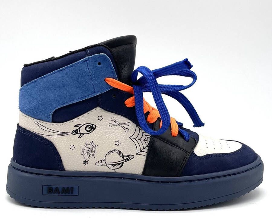 Bam sneakers voor kinderen tattoo 33 Kinderen Blauw