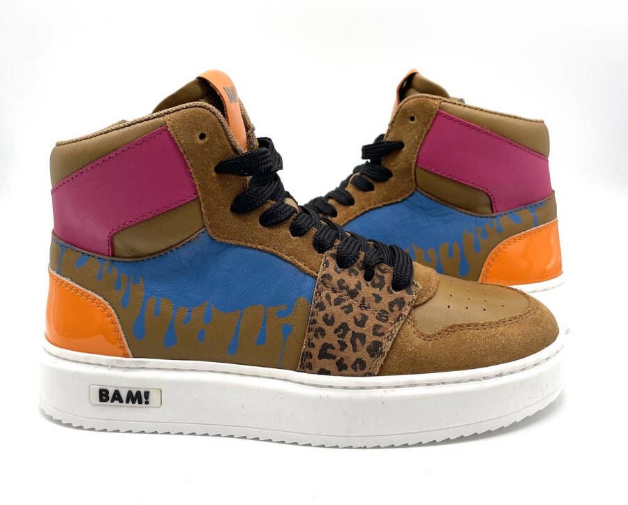 Bam sneakers voor kinderen TATTOO blue 30 Kinderen Zwart