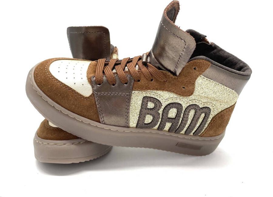 Bam sneakers voor kinderen hoog 38 Kindern Zwart - Foto 2