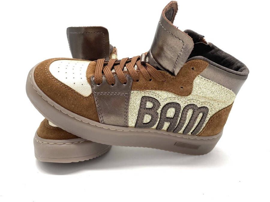 Bam sneakers voor kinderen mid 31 Kinderen Bruin