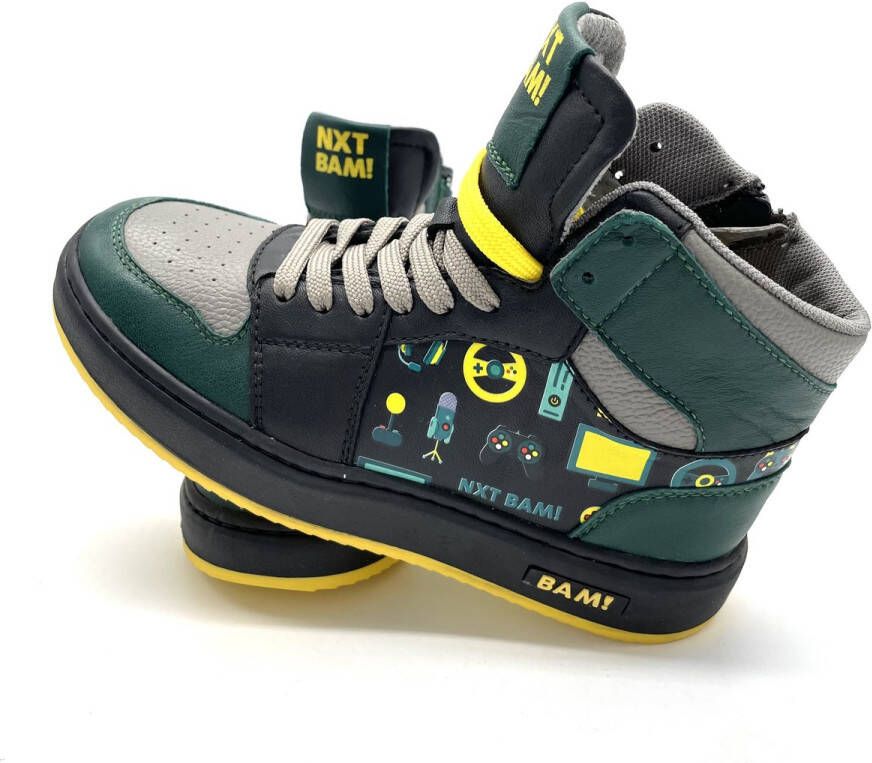 Bam sneakers voor kinderen mid 40 Kinderen Groen - Foto 2