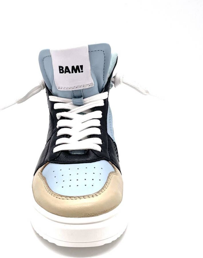 Bam Mini sneakers voor kinderen hoog 21 Kinderen Zwart