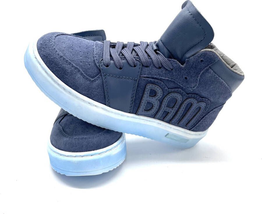 Bam sneakers voor kinderen tattoo 38 Kinderen Blauw
