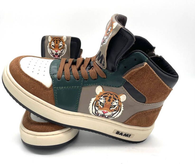 Bam sneakers voor kinderen TIGER 37 Kinderen Bruin