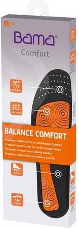 Bama Balance Comfort voetbed premium binnenzool voor meer comfort bij elke stap unisex bruin