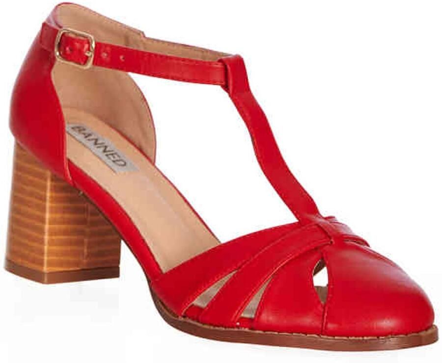 Banned Fancy Footwork Sandaal met enkelband 36 Shoes Roze