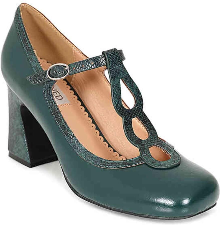 Banned Mod Muse TStrap Pumps 39 Shoes Groen