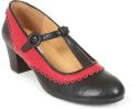 Banned Vintage Voyager Pumps 40 Shoes Rood Zwart - Rood