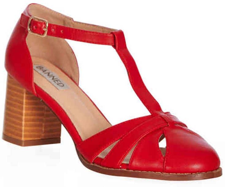 Banned Fancy Footwork Sandaal met enkelband 39 Shoes Roze