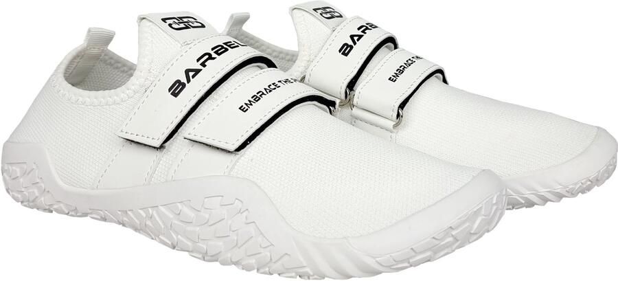 Barbelts Lifting Shoes Wit Deadlift schoenen met platte grip zool Krachttraining