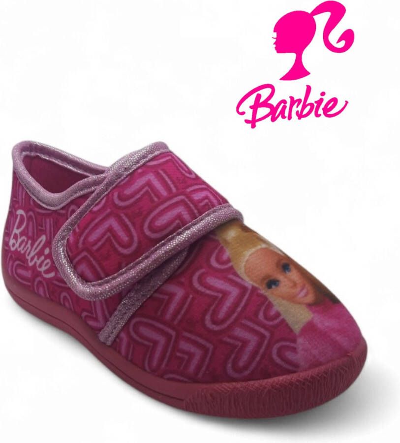 Barbie Mattel pantoffels voor meisjes roze fushia sloffen
