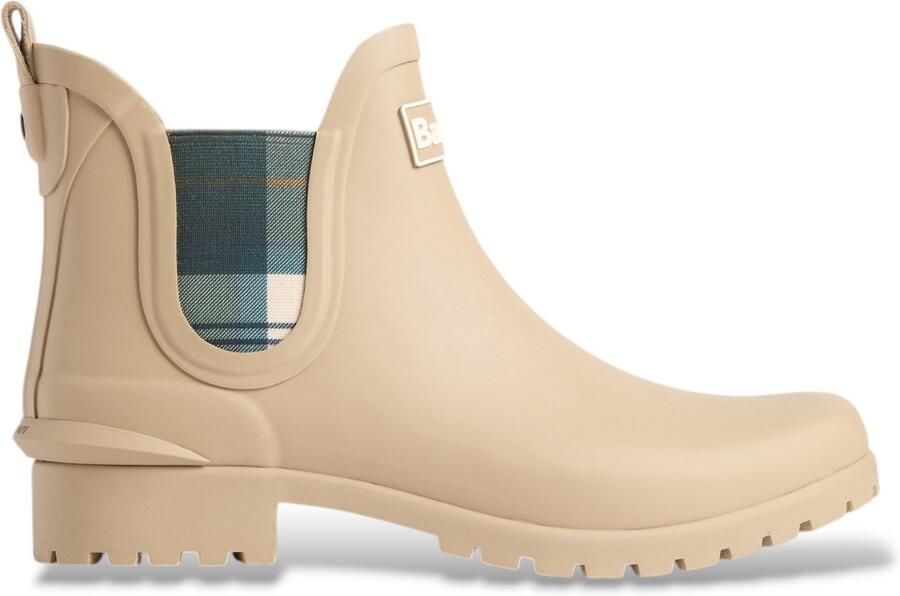 Barbour Beige Wilton Chelsea Welly enkellaarzen