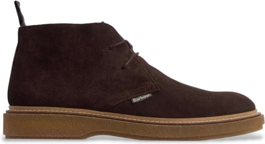 Barbour Blaine bruin leren schoenen