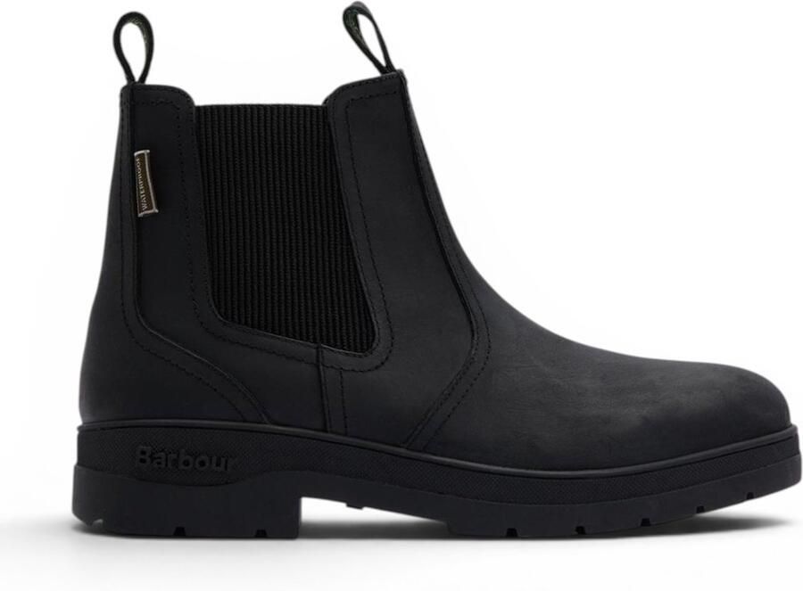 Barbour Chelsea laarzen van zwart Turnbull leer