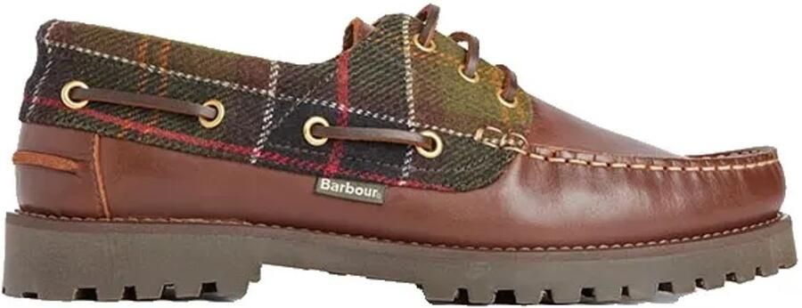 Barbour Veterschoenen van echt rundleer model 'Deck'