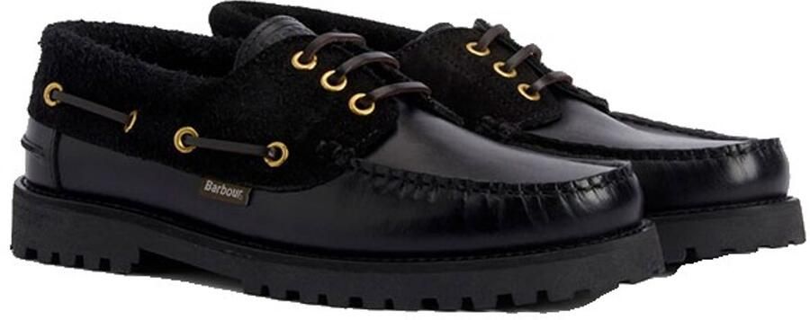 Barbour Deck Loafers Zwart Man