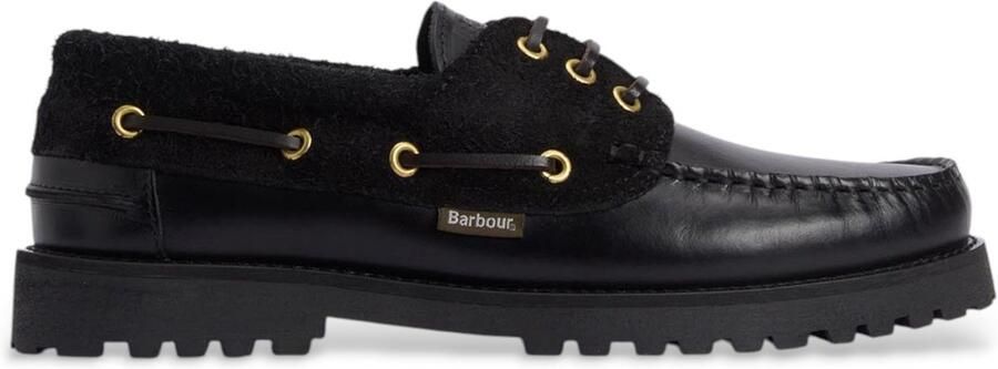 Barbour Deck Loafers Zwart Man