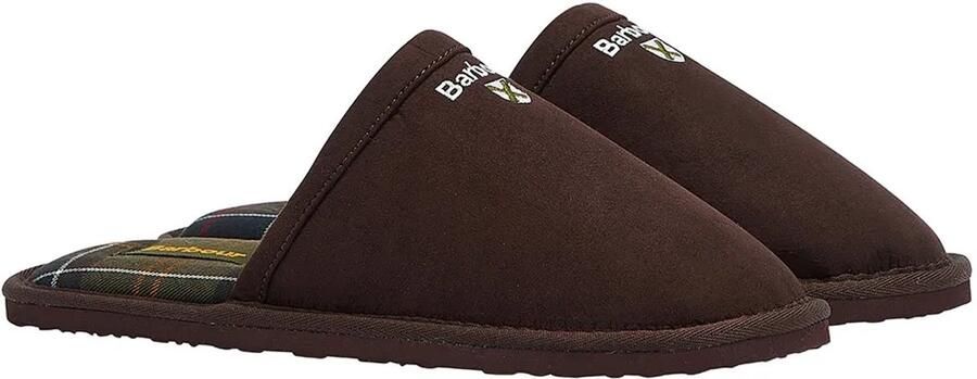 Barbour Everitt Pantoffels Bruin Man