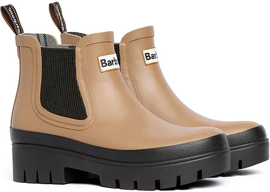 Barbour Halton Regenlaarzen Bruin Vrouw
