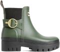 Barbour Hepburn Regenlaarzen Groen Vrouw - Olive/Zwart