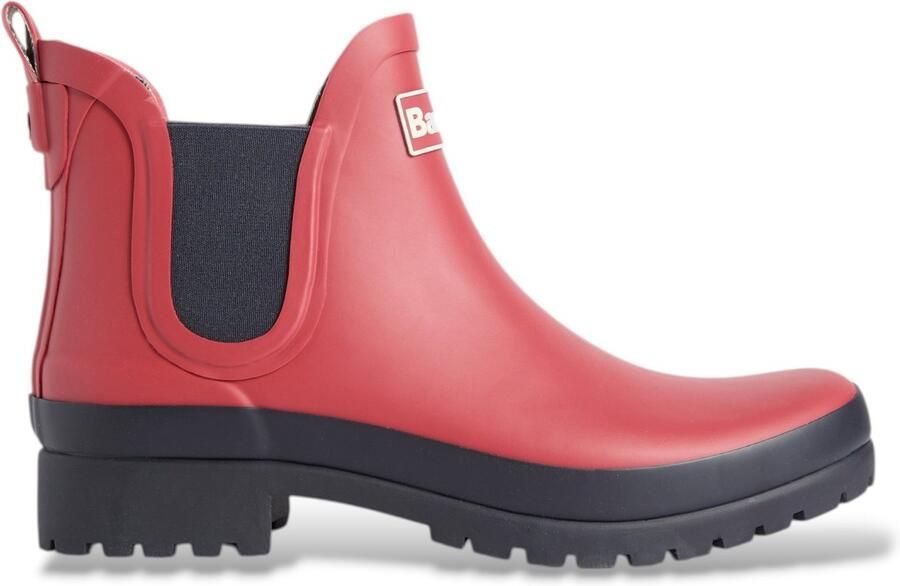 Barbour Mallow Chelsea Welly enkellaarzen framboos
