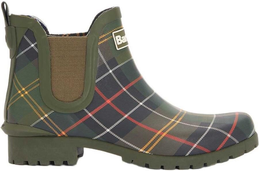Barbour Wilton Regenlaarzen Groen Vrouw