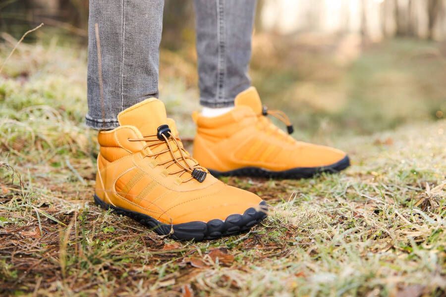 Bare Basics ArcticBare Timber Warme Barefoot Winterboots Waterdicht Gevoerd & Antislip Zool Brede Teenruimte & Flexibel Comfort