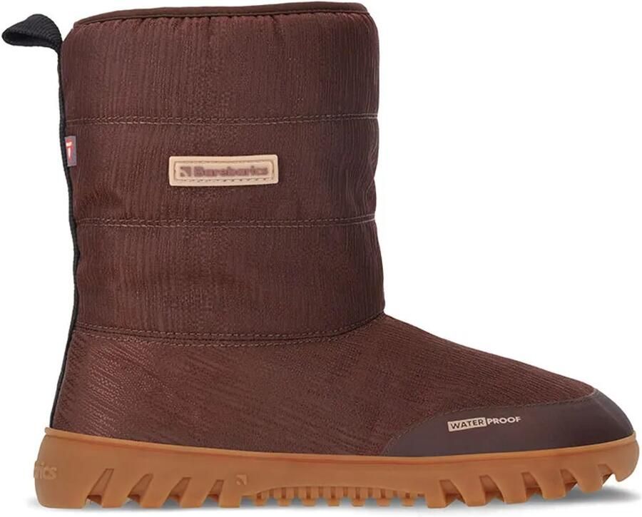 Barebarics Polarstride Barefoot Laarzen Bruin Vrouw