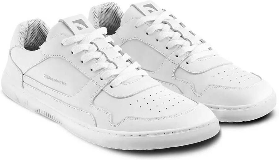 Barebarics Zing Leather Barefoot Schoenen Wit Man