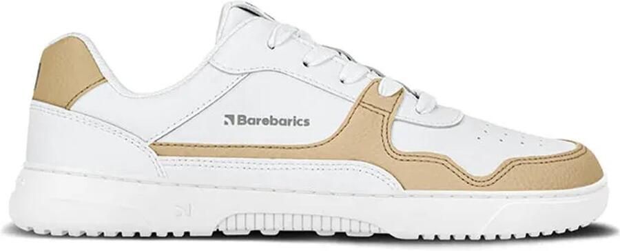 Barebarics Zing Leather Barefoot Schoenen Wit Man