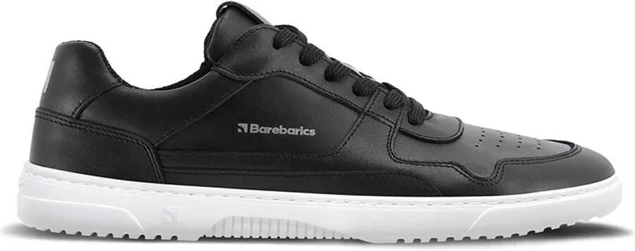 Barebarics Zing Leather Barefoot Schoenen Zwart Man