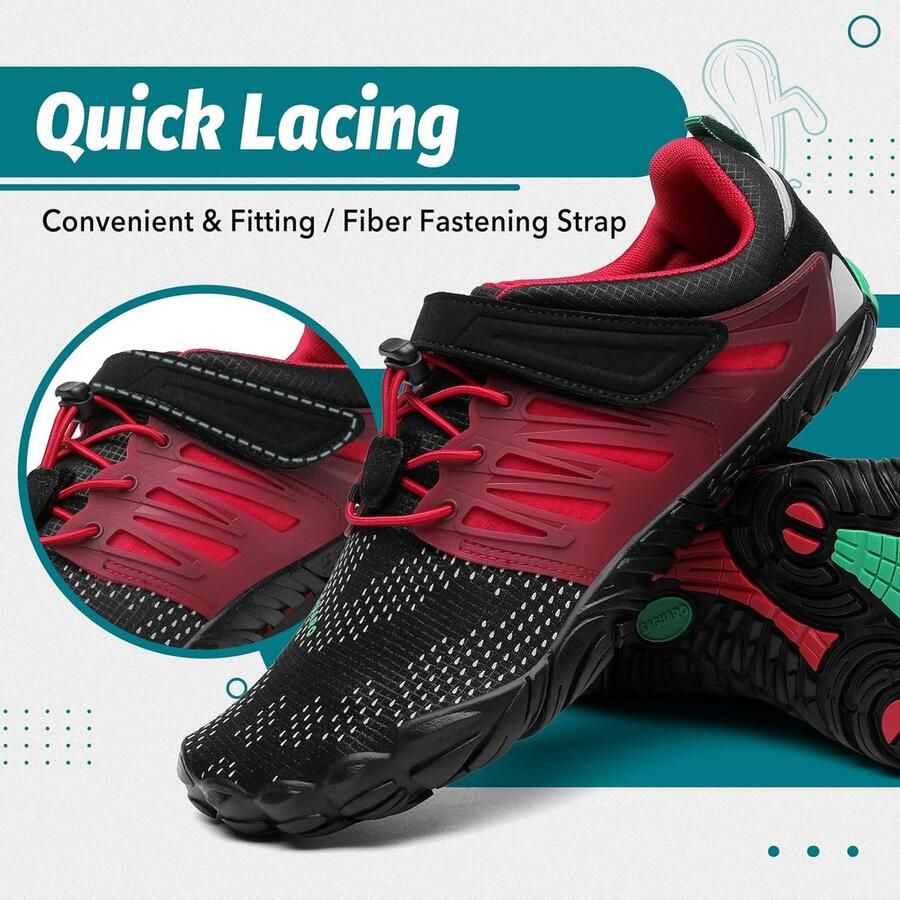 Barefoot Minimalistische Trailrunning Schoenen Lichtgewicht Sportschoenen voor Sportschool Fitness Krachttraining Wandel