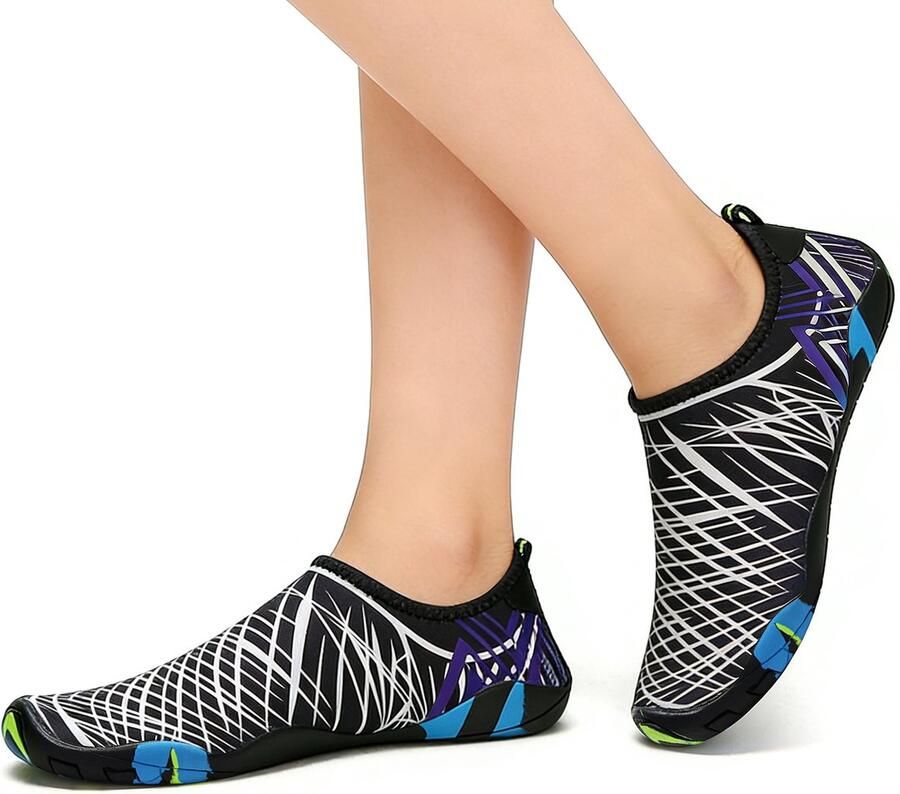 Barefoot Schoenen 5XL Lengte Waterschoenen Aquashoes Afzwemschoenen Zwemles & Fitness Sportschoenen Waterschoenen voor en snel drogende zwemsokken zwembadschoenen strandschoenen
