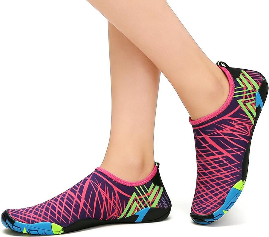Barefoot Schoenen S Lengte Waterschoenen Aquashoes Afzwemschoenen Zwemles & Fitness Sportschoenen Waterschoenen voor en snel drogende zwemsokken zwembadschoenen strandschoenen