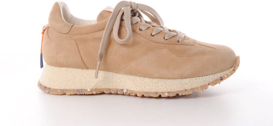 Barracuda Damessneaker beige suède