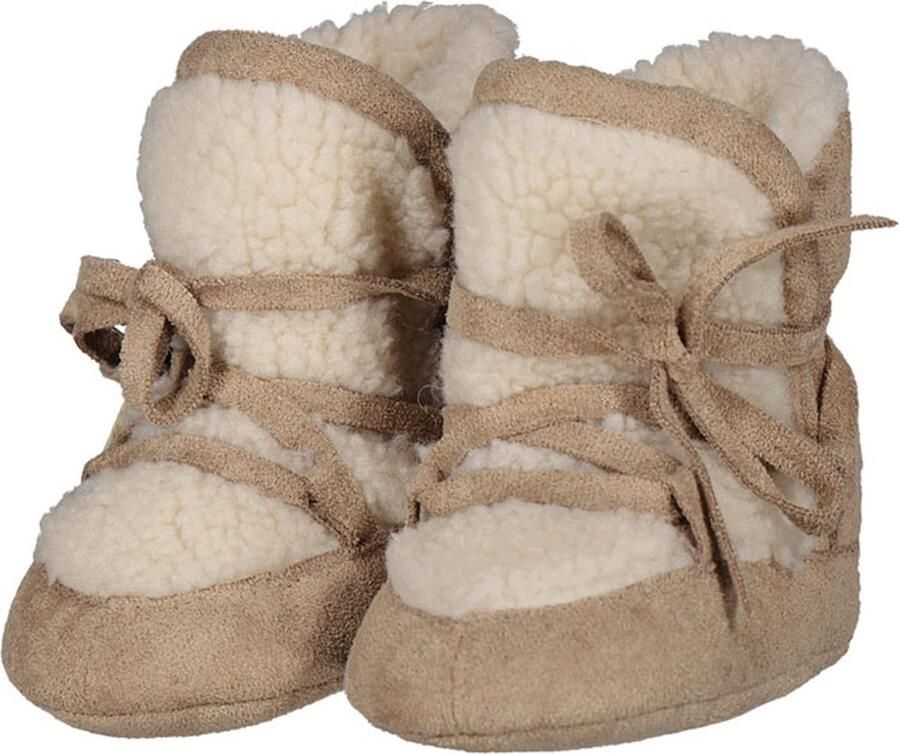 Barts slofjes Katjuk beige Polyester Meerkleurig