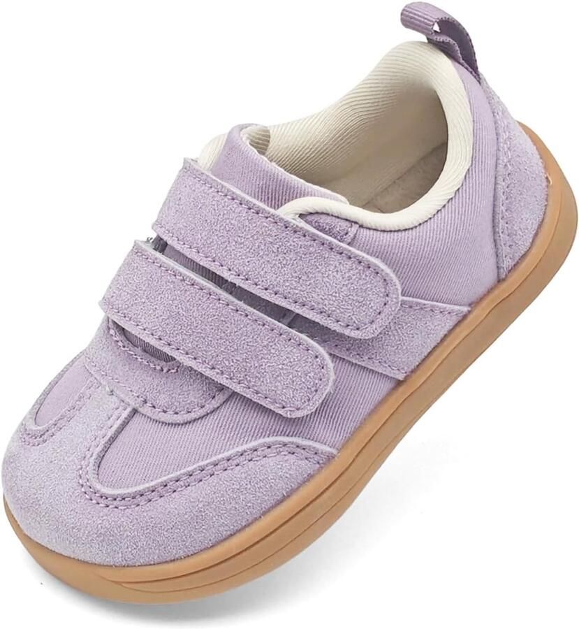 Barvoetsschoenen voor kinderen breed teenruimte anti-slip binnen en buiten