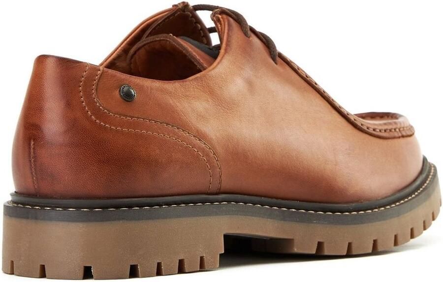 Base London Carbon Tan FW Lace Up Casual Shoes
