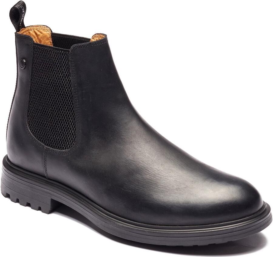 Base London Roebuck Black FW Chelsea Boots