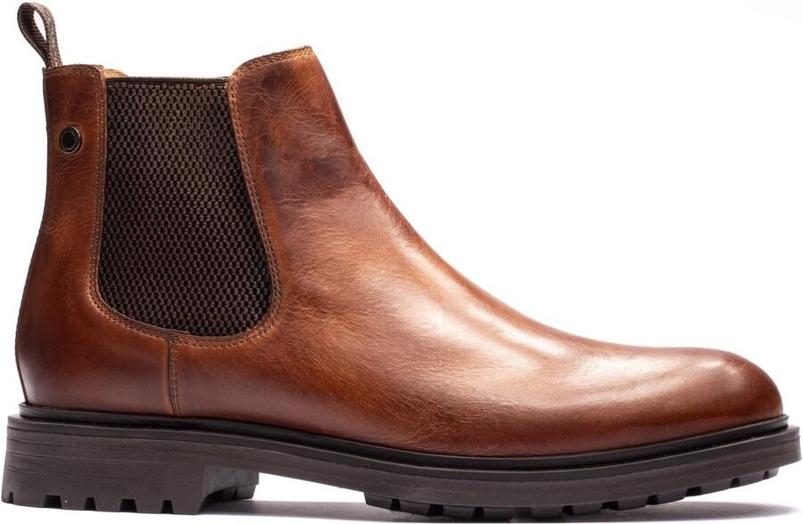 Base London Roebuck Tan FW Chelsea Boots
