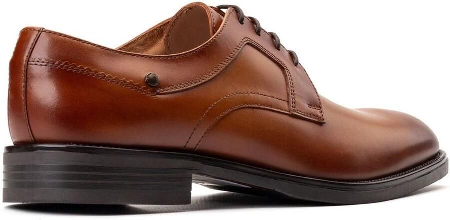 Base London Sleeve Tan FW Lace Up Casual Shoes