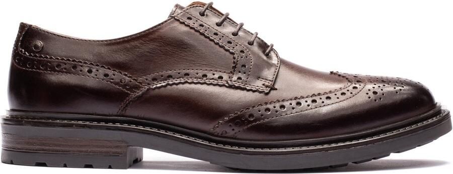 Base London Tanner Brown FW Lace Up Casual Shoes