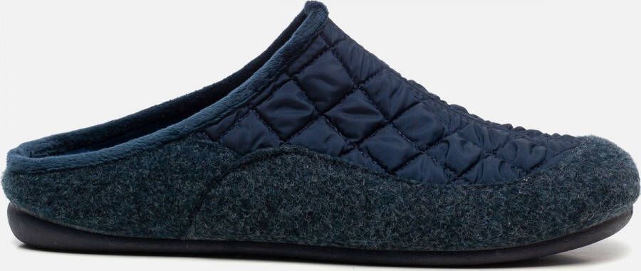 Basicz Pantoffels Blauw Textiel 370510 Heren Textiel
