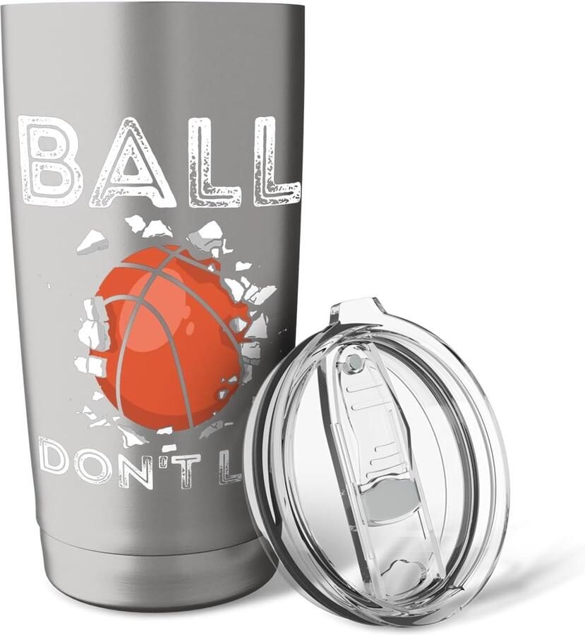 Basketbal Thermobeker Dubbelwandig
