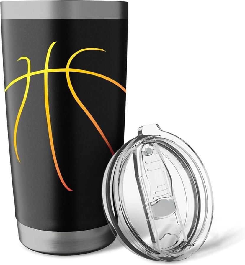 Basketbal-trainingsdoel dubbelwandige thermobeker