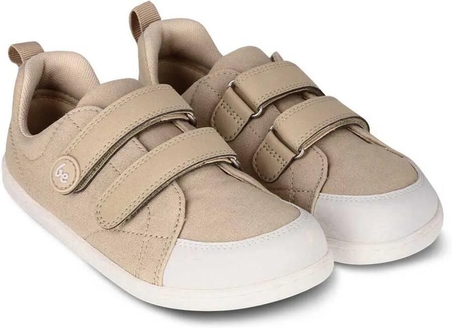 Be Lenka Canvi Preschool Barefoot Schoenen Beige